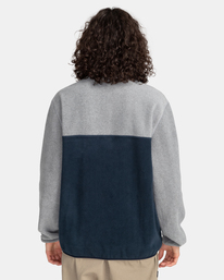6 Wolfeboro Abenaki Po - Colourblock Fleece for Men Gray F1WAB5ELF2 Element