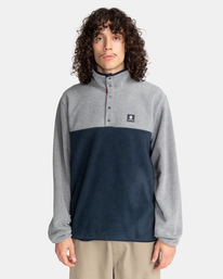 2 Wolfeboro Abenaki Po - Colourblock Fleece for Men Gray F1WAB5ELF2 Element