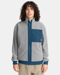 4 Lama - Polaire réversible pour Homme Vert F1WAB6ELF2 Element