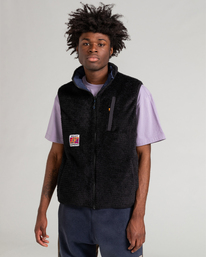 5 Millet x Element High - Wendbare Polarfleece-Weste Blau F1WAC1ELF2 Element