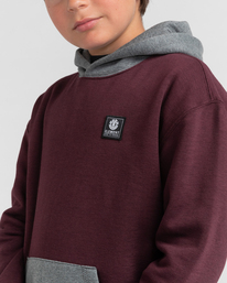 4 Leon - Sweat à capuche pour Garçon Blanc F2HOB1ELF2 Element