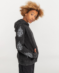 3 STAR WARS&trade; x Element Deathstar - Sudadera con Capucha para Ni&ntilde;os Negro F2HOC4ELF2 Element