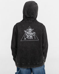 6 STAR WARS&trade; x Element Yoda - Sudadera con Capucha para Ni&ntilde;os Negro F2HOC5ELF2 Element