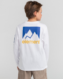 6 Joint 2.0 - Bio-Longsleeve für Jungen Weiss F2LSB5ELF2 Element