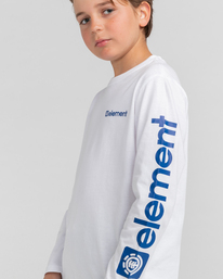4 Joint 2.0 - Bio-Longsleeve für Jungen Weiss F2LSB5ELF2 Element