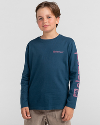 2 Joint 2.0 - Bio-Longsleeve für Jungen Blau F2LSB5ELF2 Element