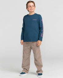 5 Joint 2.0 - Bio-Longsleeve für Jungen Blau F2LSB5ELF2 Element