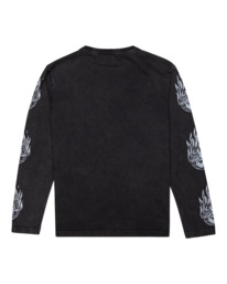 1 STAR WARS&trade; x Element Deathstar - Maglietta a maniche lunghe in materiale biologico da Bambini Black F2LSB7ELF2 Element