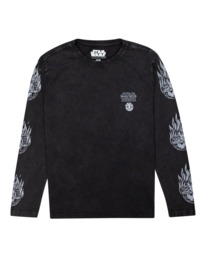 0 STAR WARS&trade; x Element Deathstar - Maglietta a maniche lunghe in materiale biologico da Bambini Black F2LSB7ELF2 Element