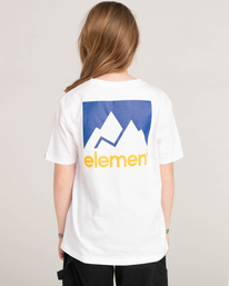 5 Joint 2.0 - Bio-T-Shirt für Jungen Weiss F2SSD6ELF2 Element