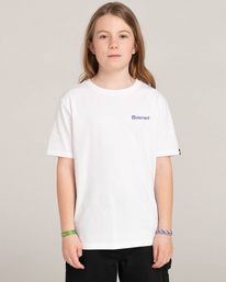2 Joint 2.0 - Bio-T-Shirt für Jungen Weiss F2SSD6ELF2 Element