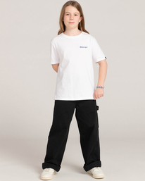 4 Joint 2.0 - Bio-T-Shirt für Jungen Weiss F2SSD6ELF2 Element