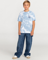 5 Fingerprint - Bio-T-Shirt für Jungen Blau F2SSD7ELF2 Element