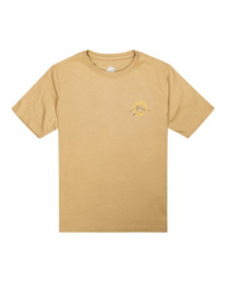 0 Glacier - Camiseta Orgánica para Chicos Beige F2SSE2ELF2 Element