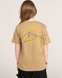 5 Glacier - Camiseta Orgánica para Chicos Beige F2SSE2ELF2 Element