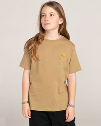 2 Glacier - Camiseta Orgánica para Chicos Beige F2SSE2ELF2 Element