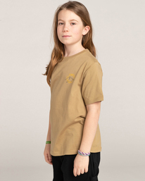 3 Glacier - Camiseta Orgánica para Chicos Beige F2SSE2ELF2 Element