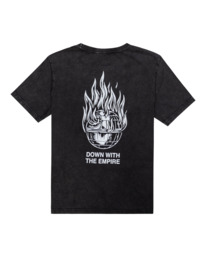 1 STAR WARS&trade; x Element Deathstar - T-shirt en mati&egrave;re biologique pour Enfant Noir F2SSF3ELF2 Element