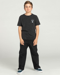4 STAR WARS&trade; x Element Deathstar - T-shirt en mati&egrave;re biologique pour Enfant Noir F2SSF3ELF2 Element