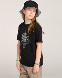 3 STAR WARS&trade; x Element Yoda - Organic T-Shirt for Kids Black F2SSF7ELF2 Element