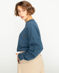 3 Ferring - Sweatshirt für Frauen Blau F3CRA1ELF2 Element