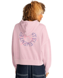 5 Glacier - Kapuzenpulli für Frauen Violett F3HOB4ELF2 Element