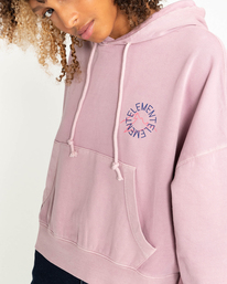 3 Glacier - Kapuzenpulli für Frauen Violett F3HOB4ELF2 Element