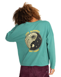 7 Element x Timber! Balance Crop - Long Sleeve Crop T-Shirt  F3LSC1ELF2 Element