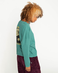3 Element x Timber! Balance Crop - Long Sleeve Crop T-Shirt  F3LSC1ELF2 Element