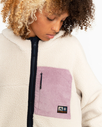 4 Wolfeboro Greta - Zip Up Sherpa Hoodie for Women  F3WAA4ELF2 Element