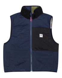 1 Wolfeboro Lake - Zip Up Sherpa Vest for Women  F3WAA7ELF2 Element