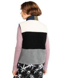 12 Wolfeboro Lake - Zip Up Sherpa Vest for Women  F3WAA7ELF2 Element