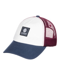 0 Icon Mesh - Snapback Cap for Men Red F5CTC1ELF2 Element