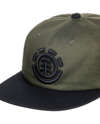 3 Knutsen - Snapback-Cap für Männer Grün F5CTC3ELF2 Element