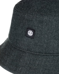 1 Eager - Bucket Hat for Men Black F5HTA1ELF2 Element