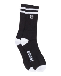 0 Clearsight - Chaussettes de skate Athletic pour Homme Noir F5SOB3ELF2 Element