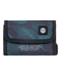 0 Recruit - Tri-Fold Wallet for Men Green F5WLA2ELF2 Element