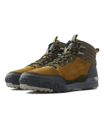 1 Wolfeboro Donnelly Elite - Waterafstotende Veterlaarzen voor Heren Brown F6DOE101 Element