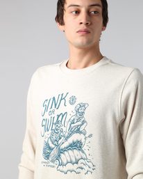 3 Rafters Crew - Fleece for Men  H1CRB3ELP8 Element