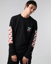 1 Commit Ls Tee - Tee Shirt for Men  H1LSB4ELP8 Element
