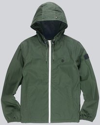 0 Alder - Veste  à capuche pour Homme Vert L1JKB5ELF8 Element
