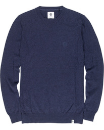 0 Crew - Jersey para Hombre Azul L1JPA1ELF8 Element