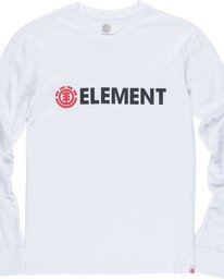 0 Blazin Ls - Tee Shirt for Men White L1LSA5ELF8 Element