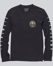 0 Ea Logo Ls Tee - T-Shirt pour Homme  L1LSD2ELF8 Element
