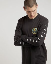 1 Ea Logo Ls Tee - T-Shirt pour Homme  L1LSD2ELF8 Element