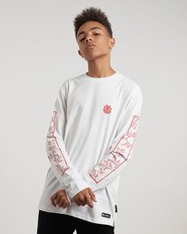 0 Kh Jump Ls Tee - T-Shirt pour Homme  L1LSD4ELF8 Element