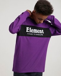 0 Primary Ls Tee - T-Shirt pour Homme  L1LSD9ELF8 Element