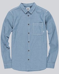 0 Preston Ls - Shirt for Men Blue L1SHB2ELF8 Element