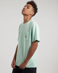 2 Basic Pocket Label - Tee Shirt for Men  L1SSA3ELF8 Element