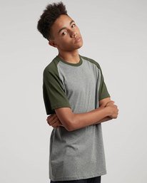 1 Basic Raglan Ss - Tee Shirt for Men  L1SSA4ELF8 Element